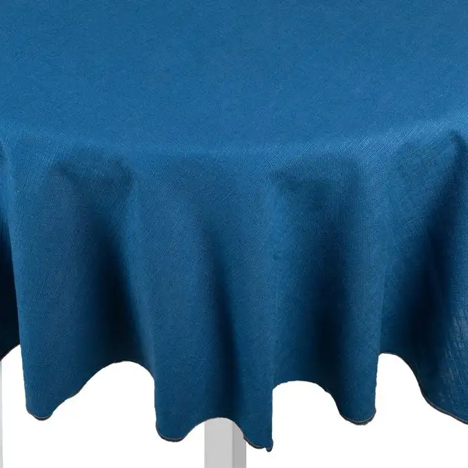 Tovaglia rotonda Essentiel blu (diametro 160 cm)