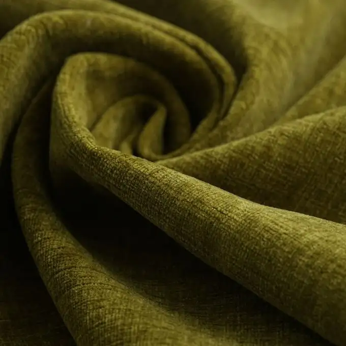 Velluto di ciniglia per seduta palazzo verde giallo