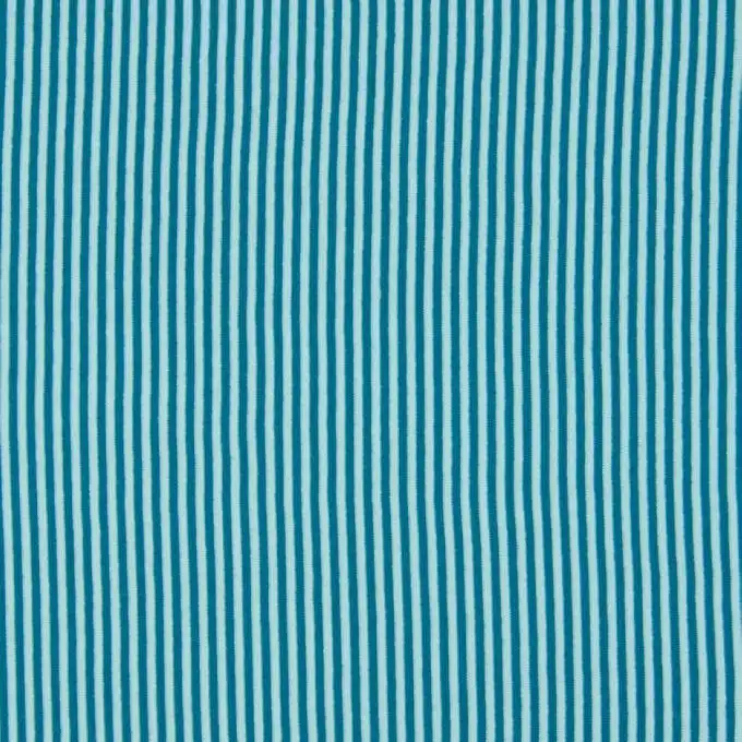 Bordo tubolare rigato blu e petrolio