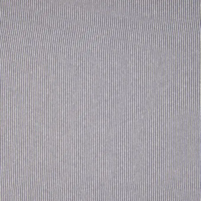 Bordo costina tubolare rigato grigio chiaro e bianco