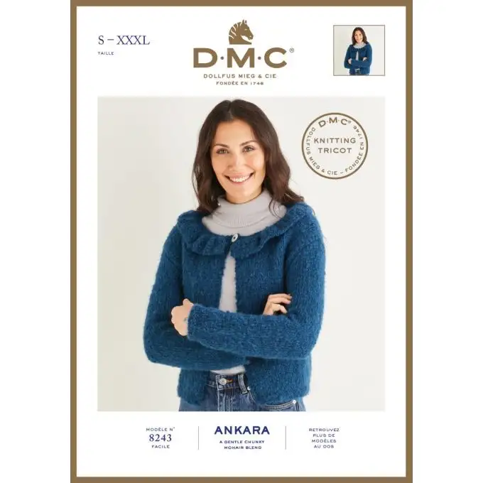 Cardigan donna DMC Ankara