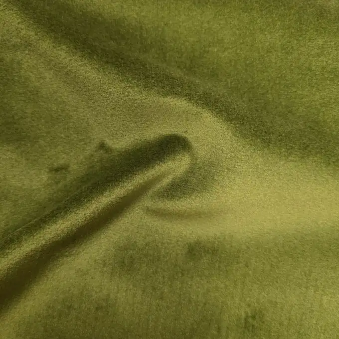 Velluto tessuto tocco pelle di pesca tinta unita spugna