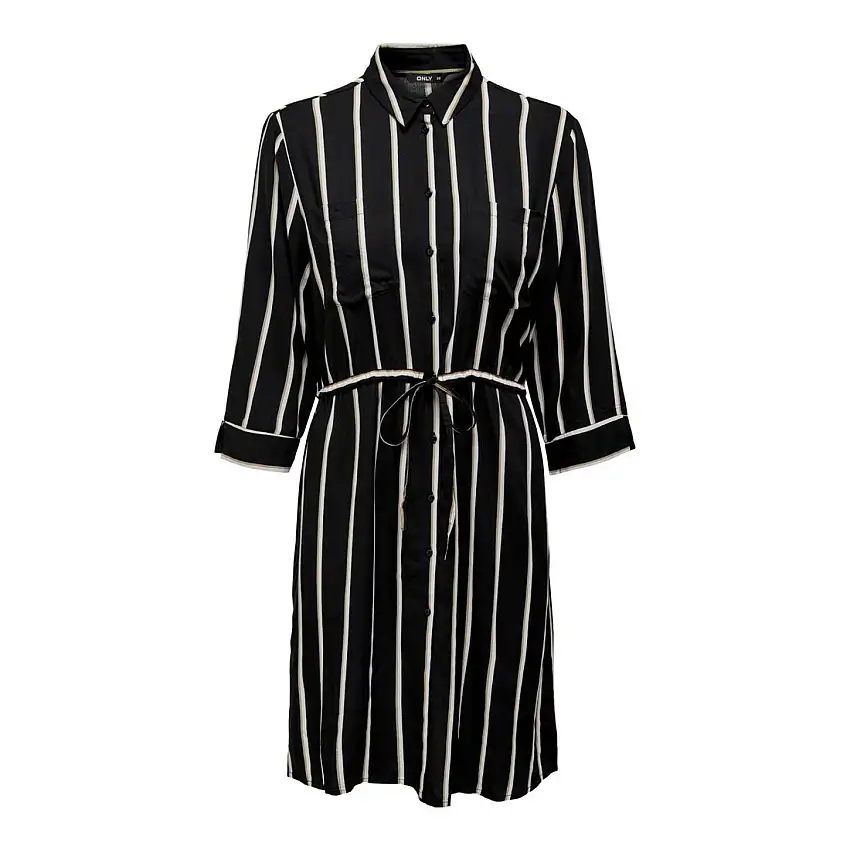 Abito camicia da donna Only Tamari manches 3/4