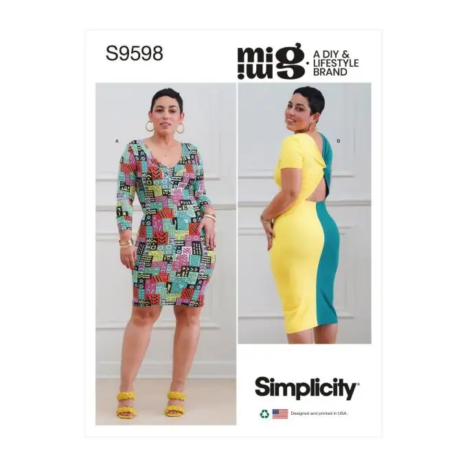 Abito maglia Simplicity 9598