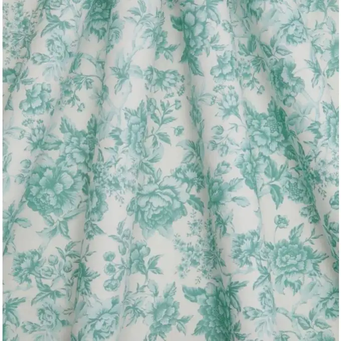 Batiste di cotone collaborazione Liberty x Bridgerton Tana Lawn® regency trail verde