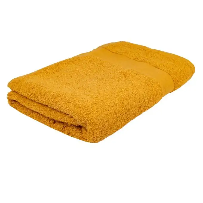 Asciugamano da doccia giallo 70x140cm