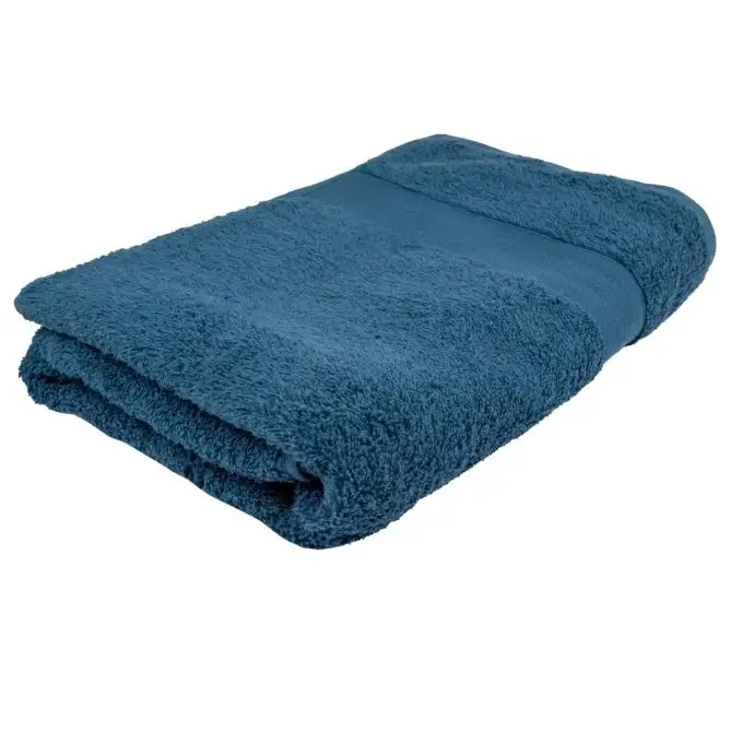 Asciugamano da doccia blu pavone 70x140cm