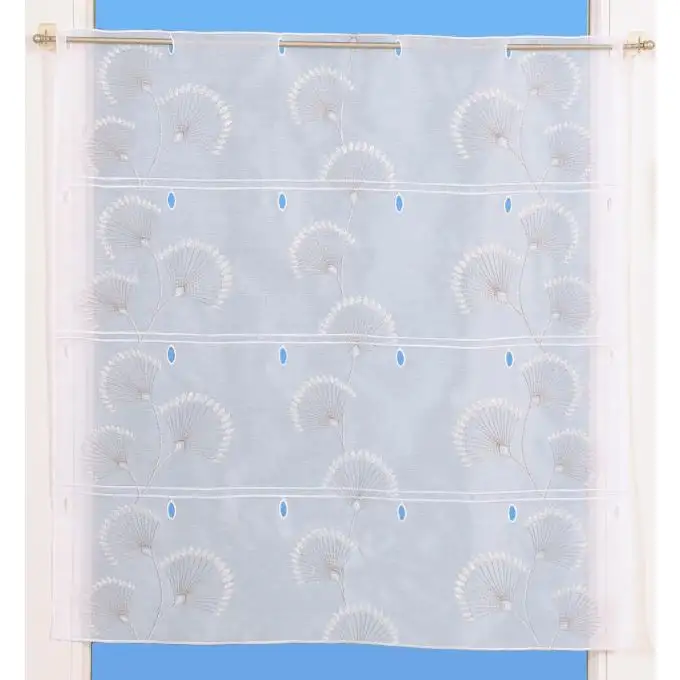 Ventaglio organza ricamato modulabile 59cm