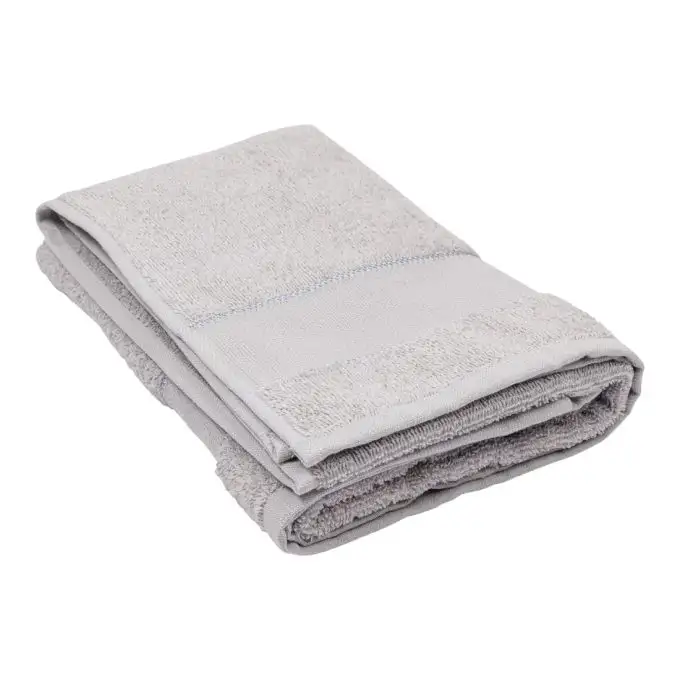 Asciugamano da ricamare grigio