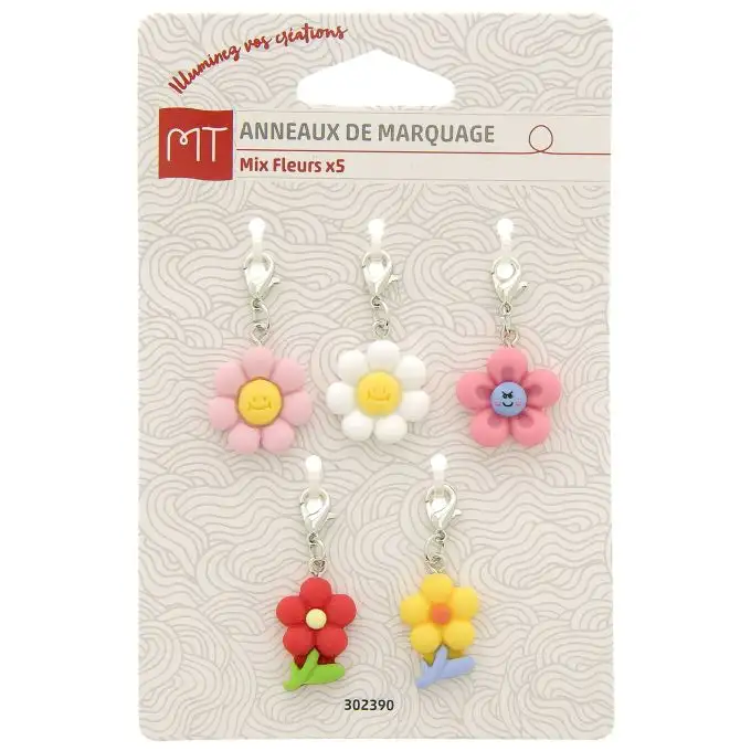 Anelli marcatura fiori