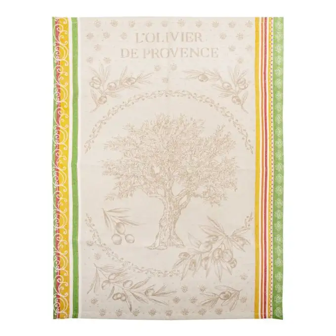 Asciugamano jacquard olivo 50x70cm