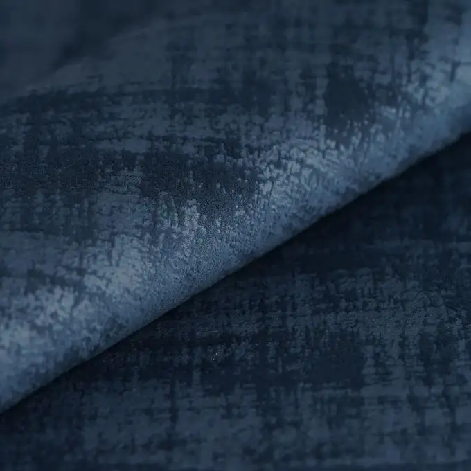 Velluto termico Dickens blu