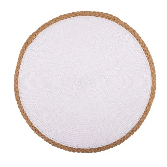 Tovaglietta rotonda ecru