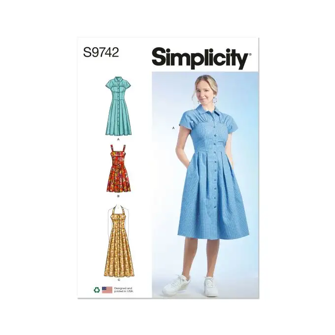 Abiti per ragazze giovani Simplicity S 9742 P5 taglie 40-48