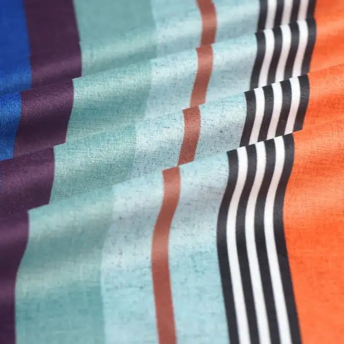 Velluto stampato Bahia multicolore