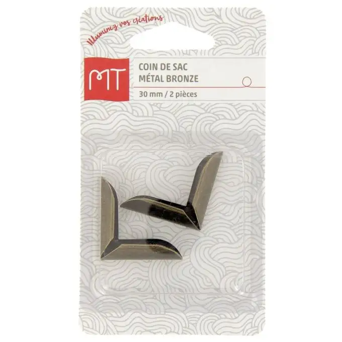 Angolo di sacco 30 bronzo 2 pezzi