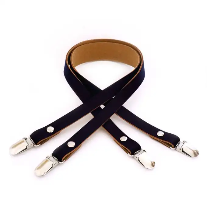 2 cinghie da pinzare 62 cm nere - Miyako