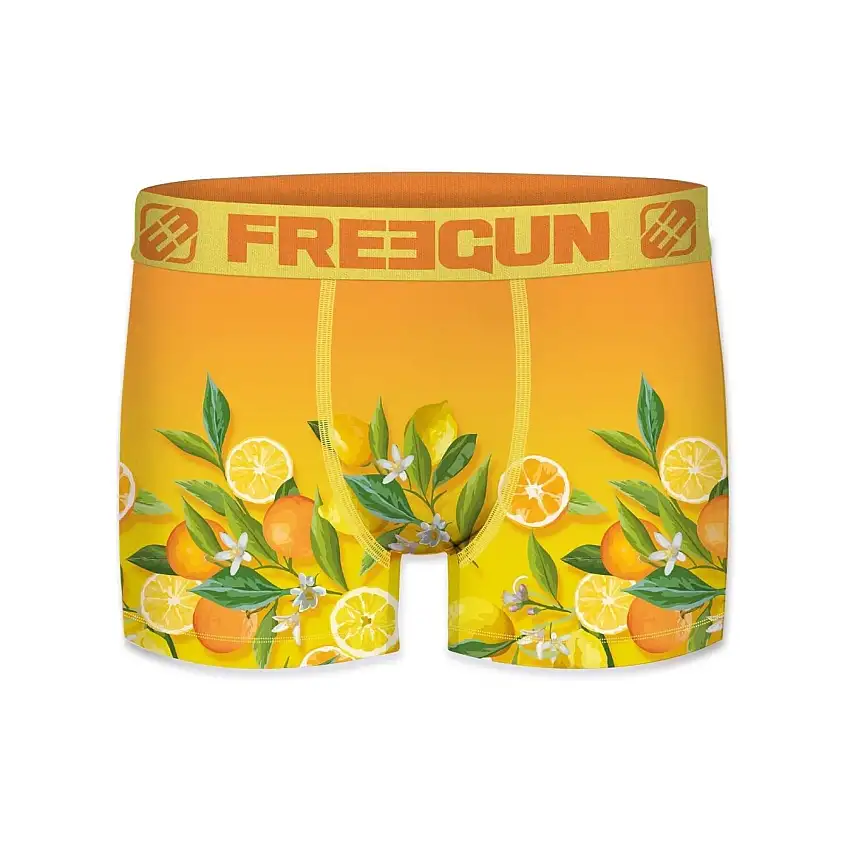 Boxer con stampa di fiori di limone Freegun