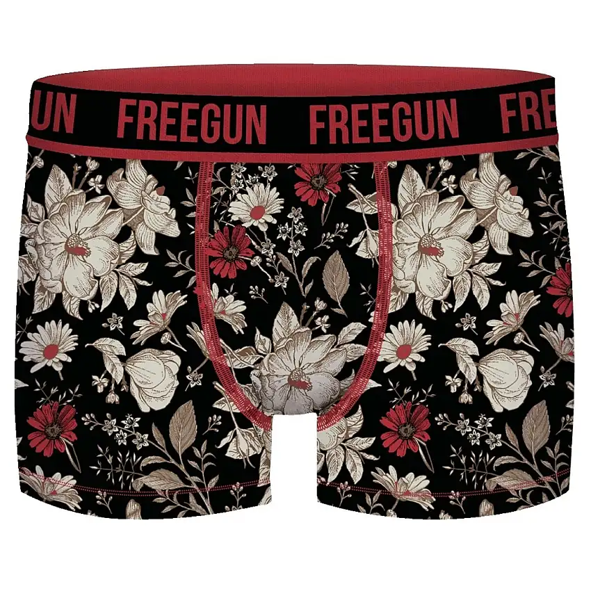 Boxer a teschio in cotone biologico Freegun (x6)