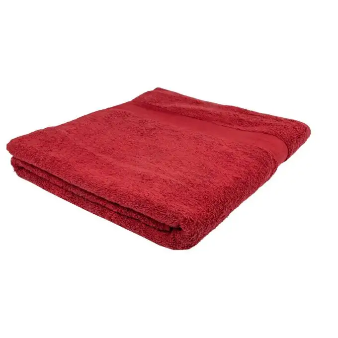 Asciugamano da bagno bordeaux 100x150cm