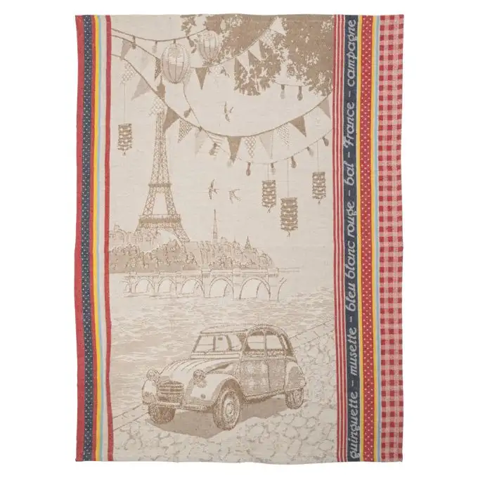 Asciugamano jacquard Parigi