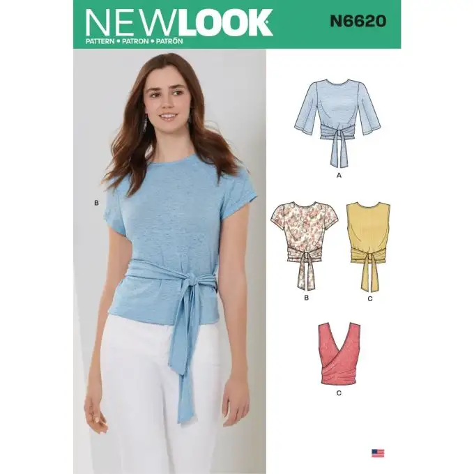 Modello new look 6620 - top