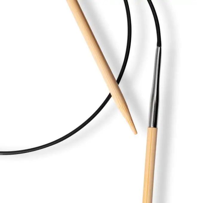 Aghi circolari in bambù 80 cm x 4,00 mm