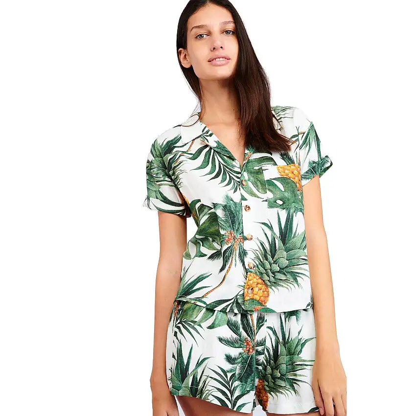 Camicia da donna Banana Moon Sheiny Palmspri