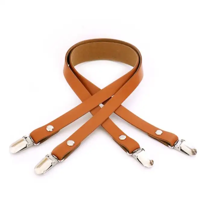 2 cinghie da pinzare 62 cm cammello - Miyako