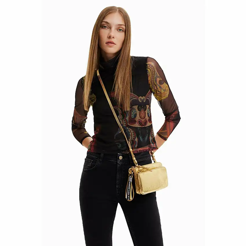 Borsa a tracolla da donna Desigual Demi Logo