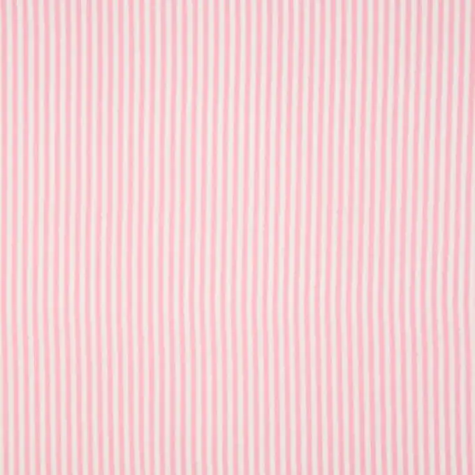 Bordo costina tubolare a righe rosa e bianco