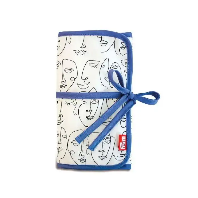 Astuccio per aghi stampato volti astratti - Prym