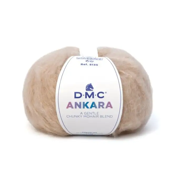 Gomitolo di filato da maglia Ankara beige - DMC