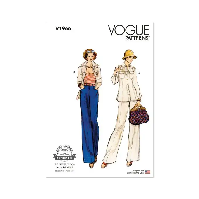 Patron Vogue V9291XY camicia donna 36-46