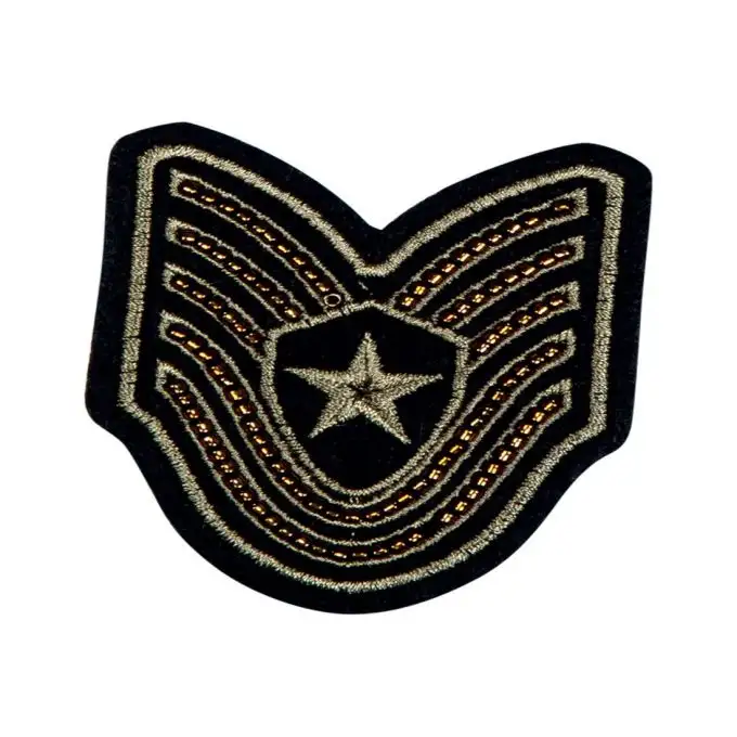 Distintivo militare donna perlato