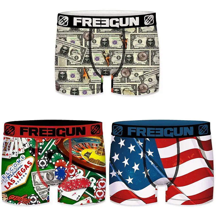 Boxer Freegun Best of anniversary usa (x3)