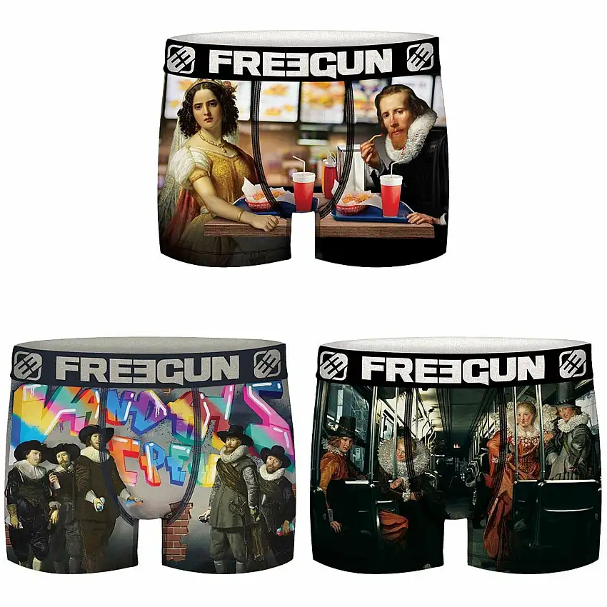 Boxer Freegun Art attack metro (x3)