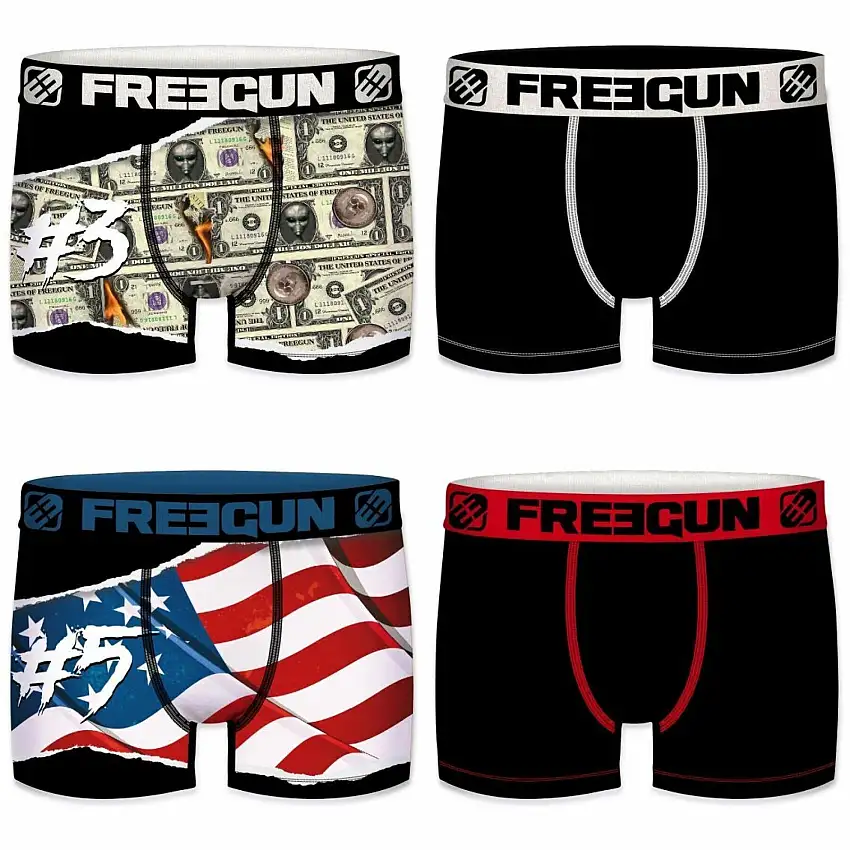 Boxer Freegun Best of anniversary usa (x4)