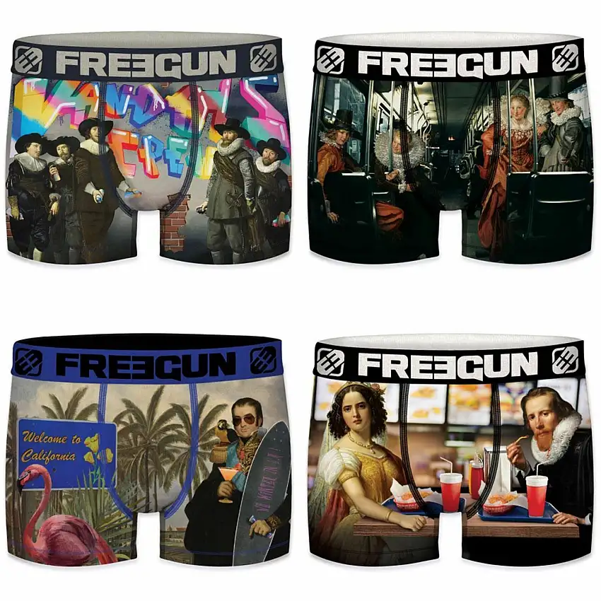 Boxer Freegun Art attack graf (x4)