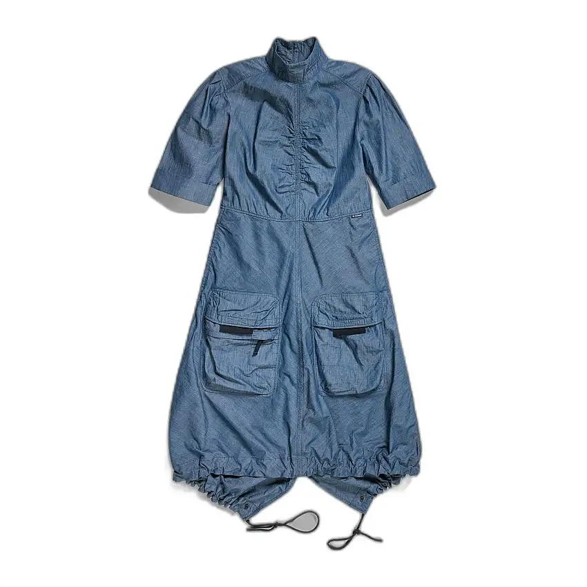 Abito donna con maniche a 3/4 a coda di pesce G-Star