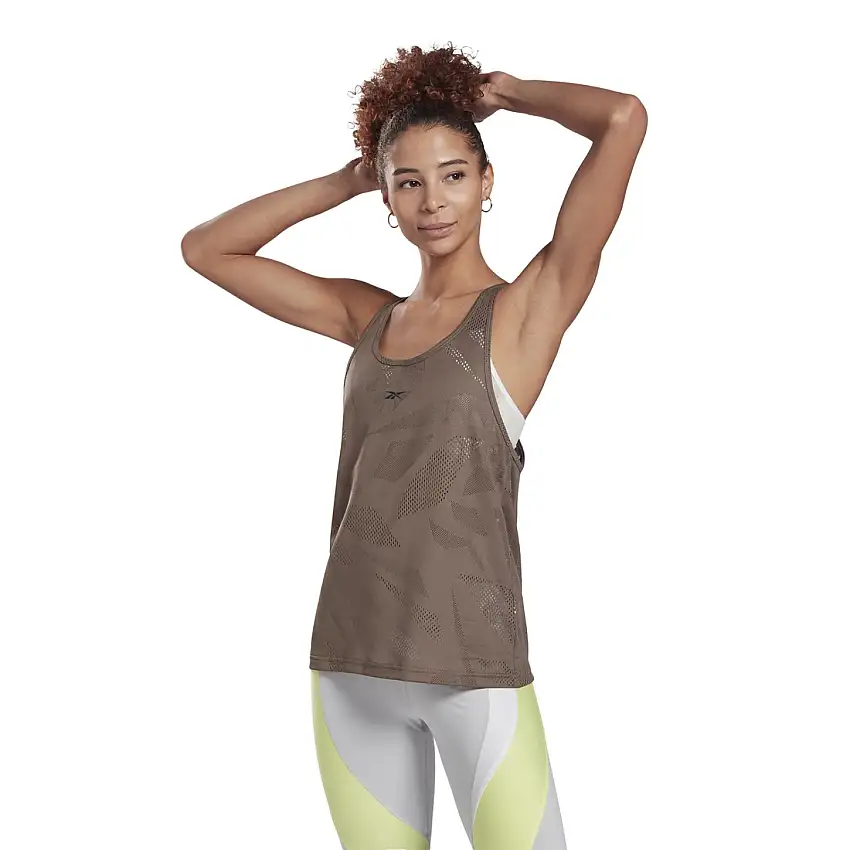 Canotta da donna Reebok Perforated
