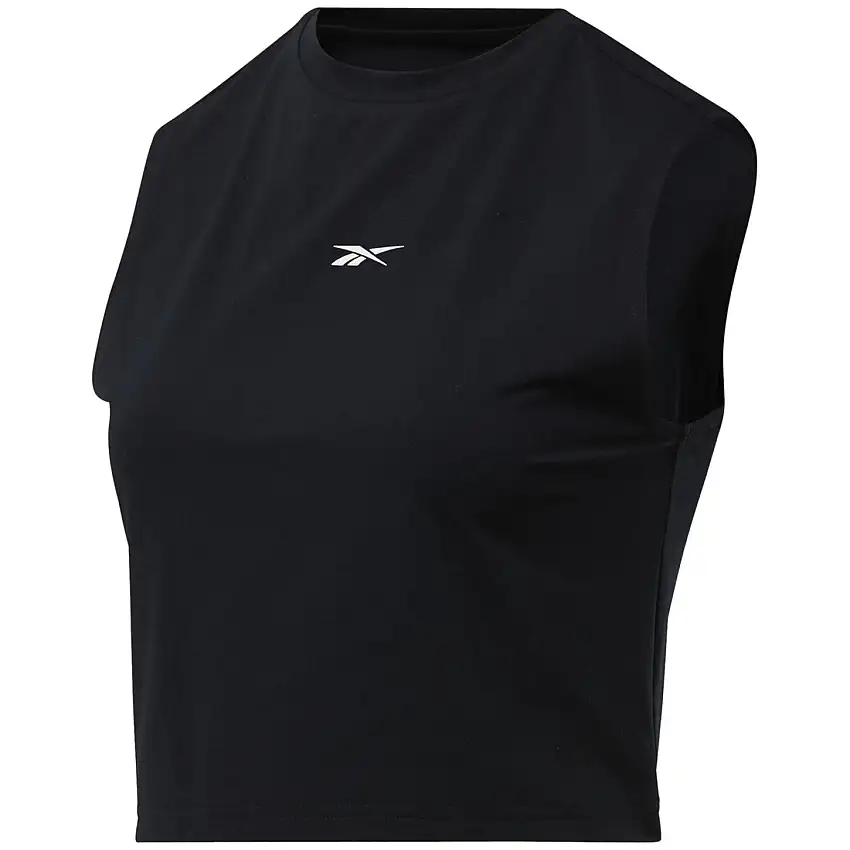 Canotta da donna Reebok Vector Cotton Crop