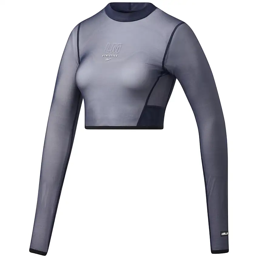 Maglia corta da donna Reebok Les Mills® Mesh Long Sleeve