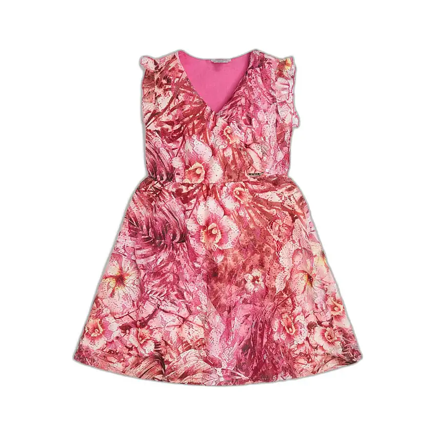 Abito da bambina in pizzo Guess