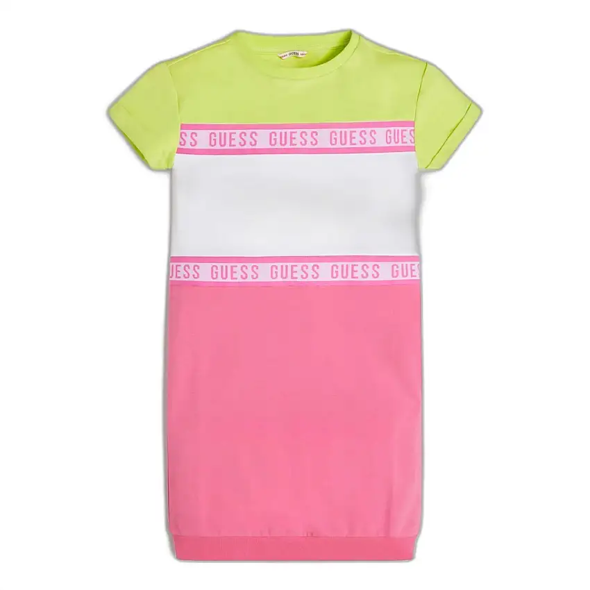Abito bambina in tessuto misto elasticizzato Guess Baby terry