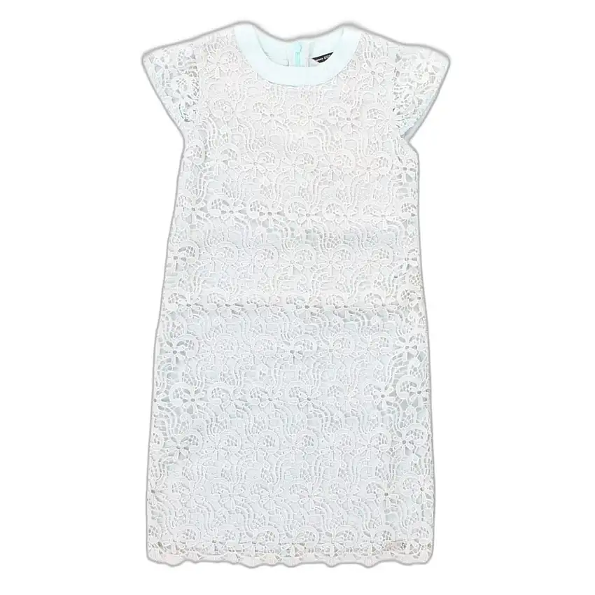 Abito bambina in pizzo di cotone Guess Laurette