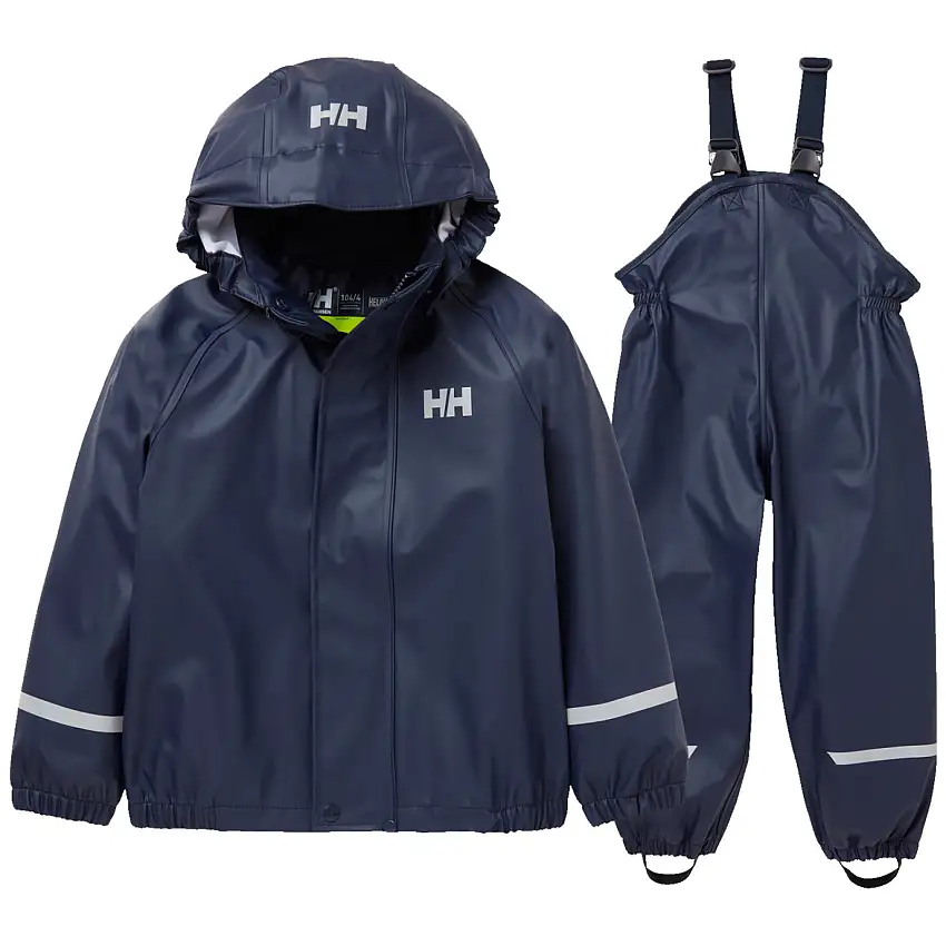 Abbigliamento da pioggia per bambini Helly Hansen Bergen 2.0 pu