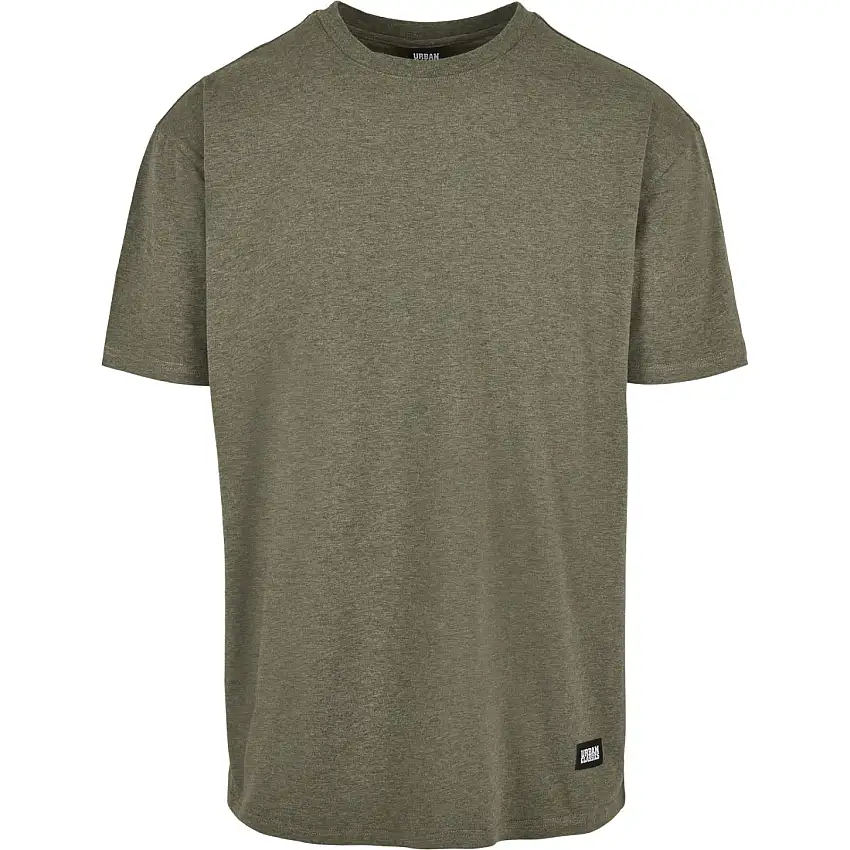 T-shirt Urban Classics oversize melange-taglie grandi