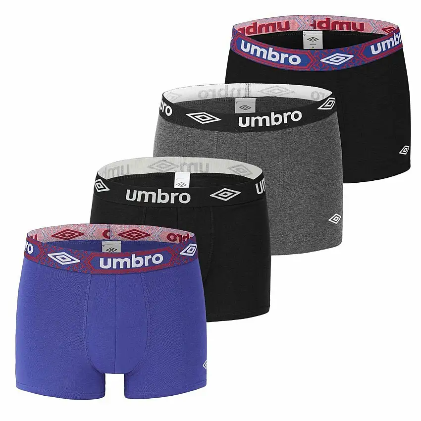 Boxer in cotone biologico Neo Umbro (x4)