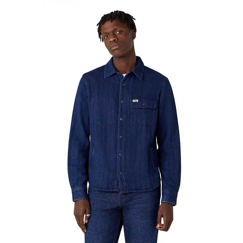 Sopra la maglia Wrangler manches longues